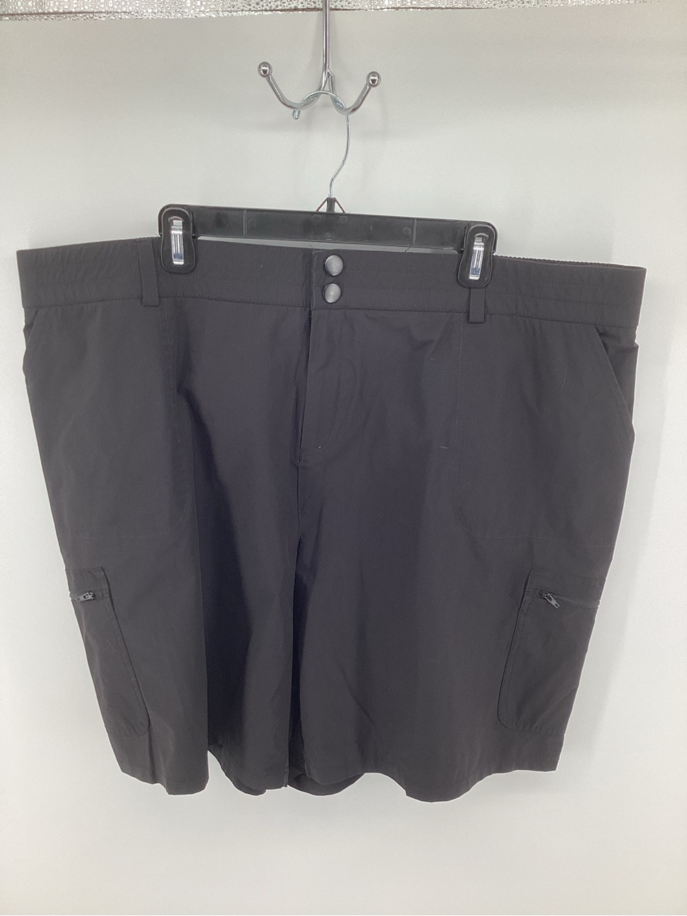 torrid Happy Camper Black Shorts with Zip Pockets